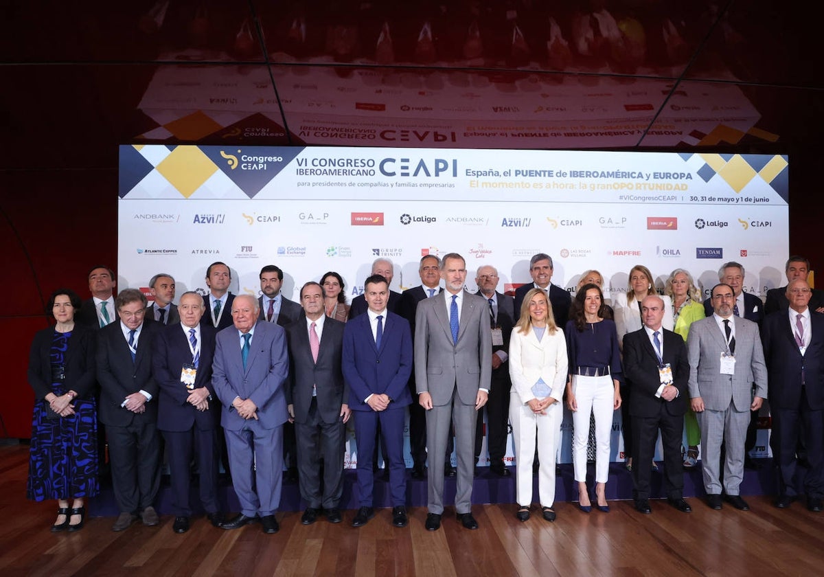El Rey asiste al acto inaugural del VI Congreso Iberoamericano Ceapi