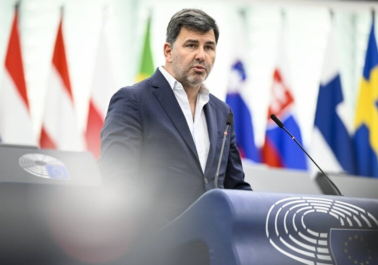 Nicolás González, en el Parlamento Europeo