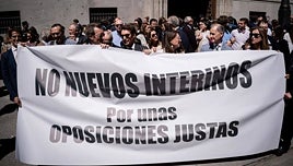 El Gobierno elimina tres exámenes y el 80% de los temarios en la primera prueba de sus nuevas oposiciones internas