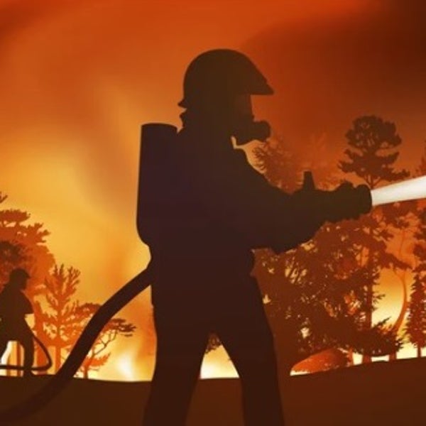El invento revolucionario contra los incendios 50 veces más efectivo que el agua