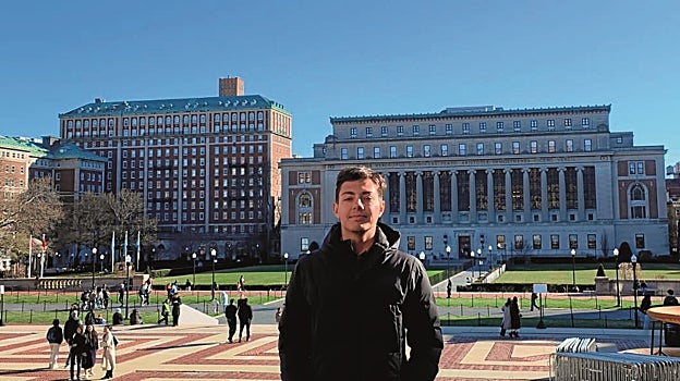 Carlos Jiménez Barragán, estudia un máster de Escritura en la Universidad de Columbia