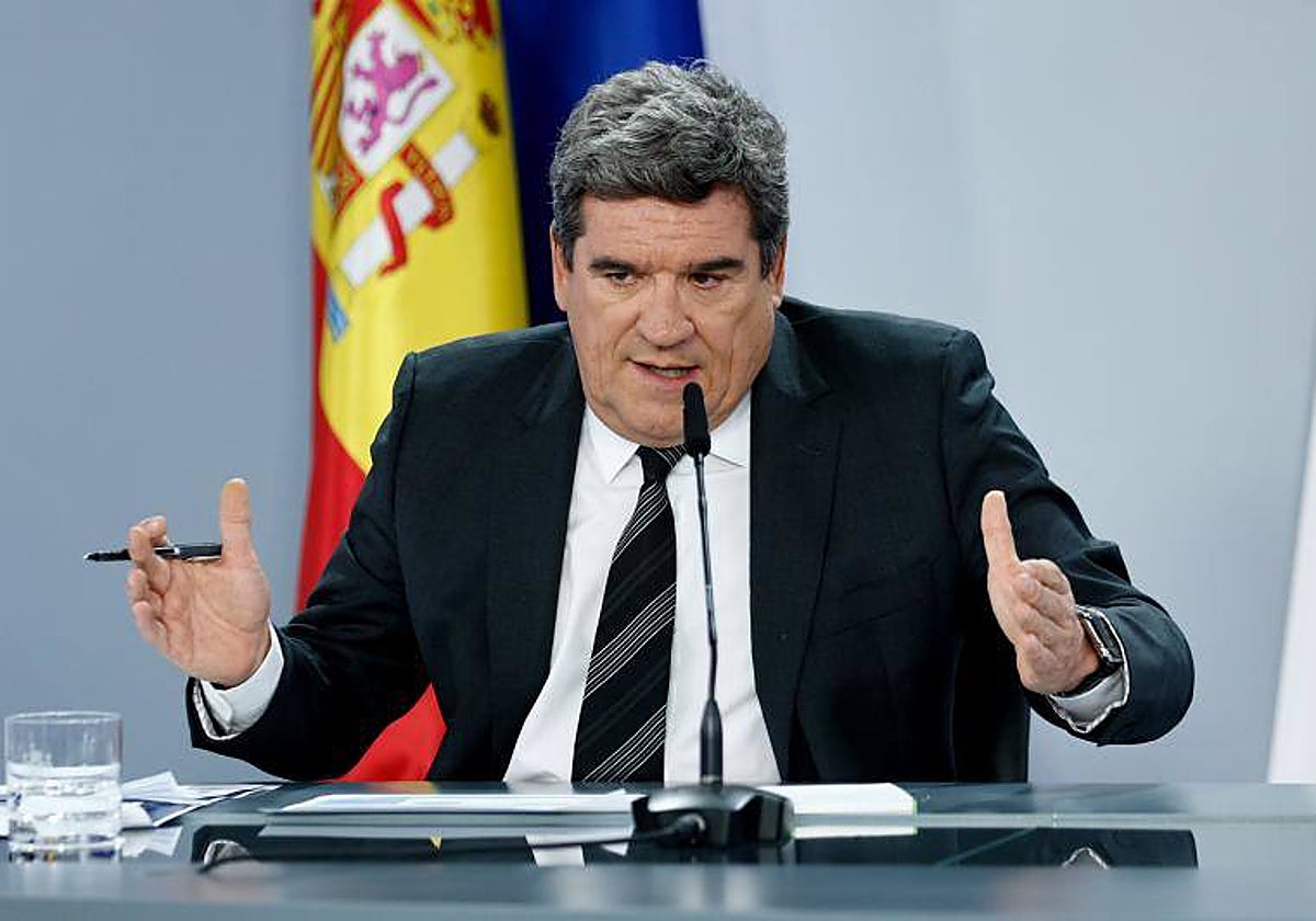 El ministro de Inclusión y Seguridad Social, José Luis Escrivá