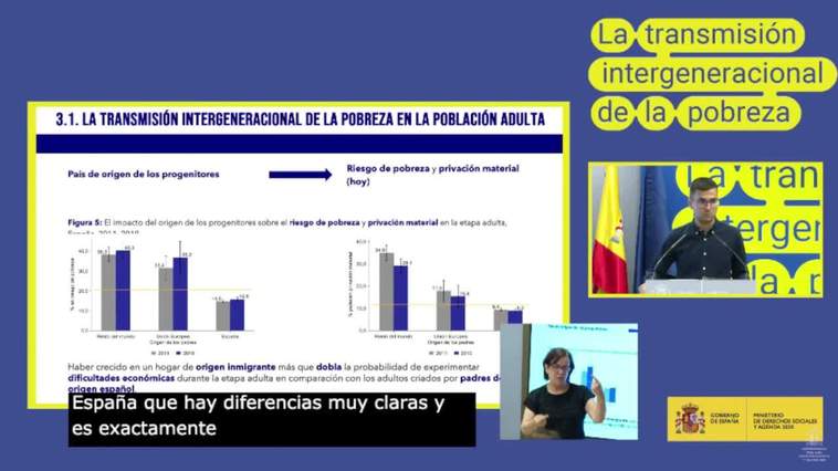 La mitad de niños en España con abuelos migrantes "vive en riesgo de pobreza"