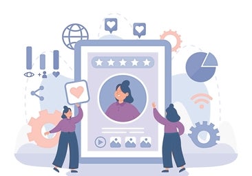 El resbaladizo trampolín profesional de las redes sociales