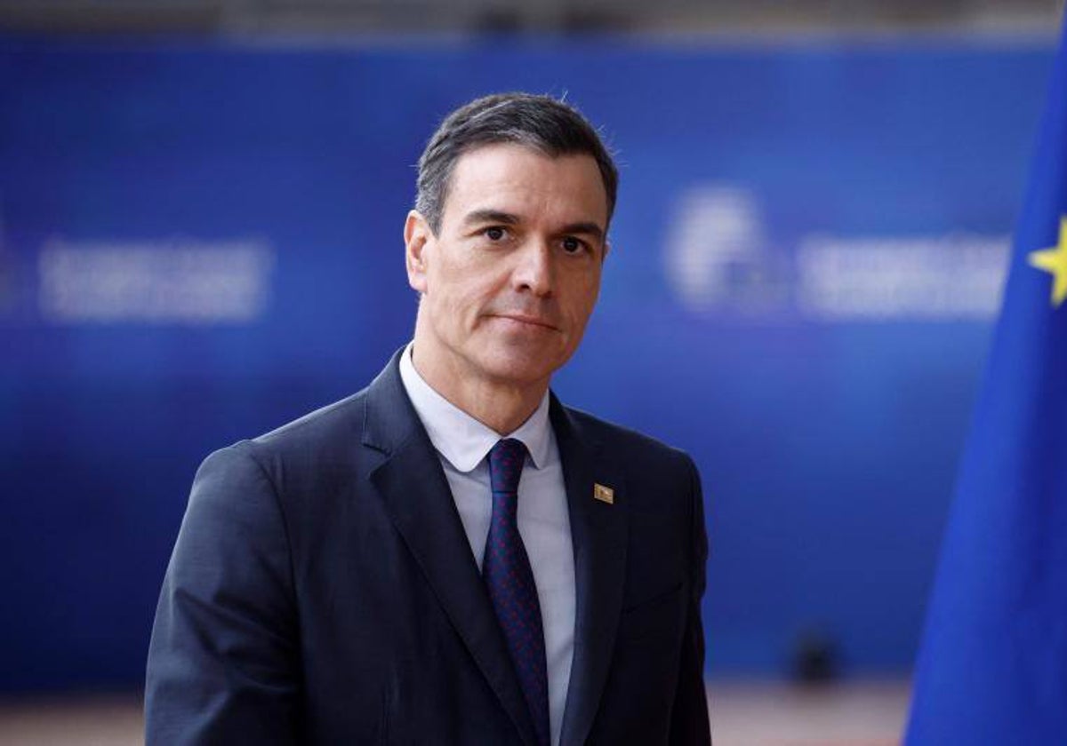 El presidente del Gobierno, Pedro Sánchez