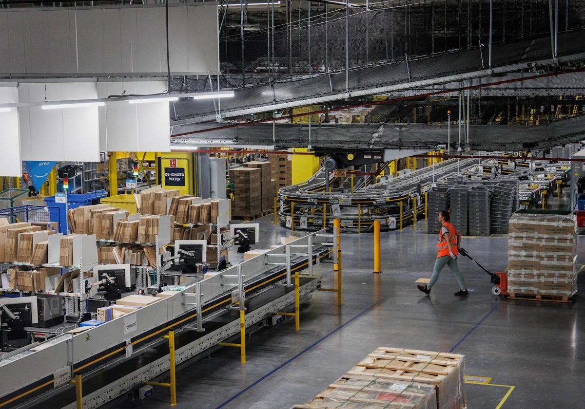 Centro logístico de Amazon en Illescas, Toledo