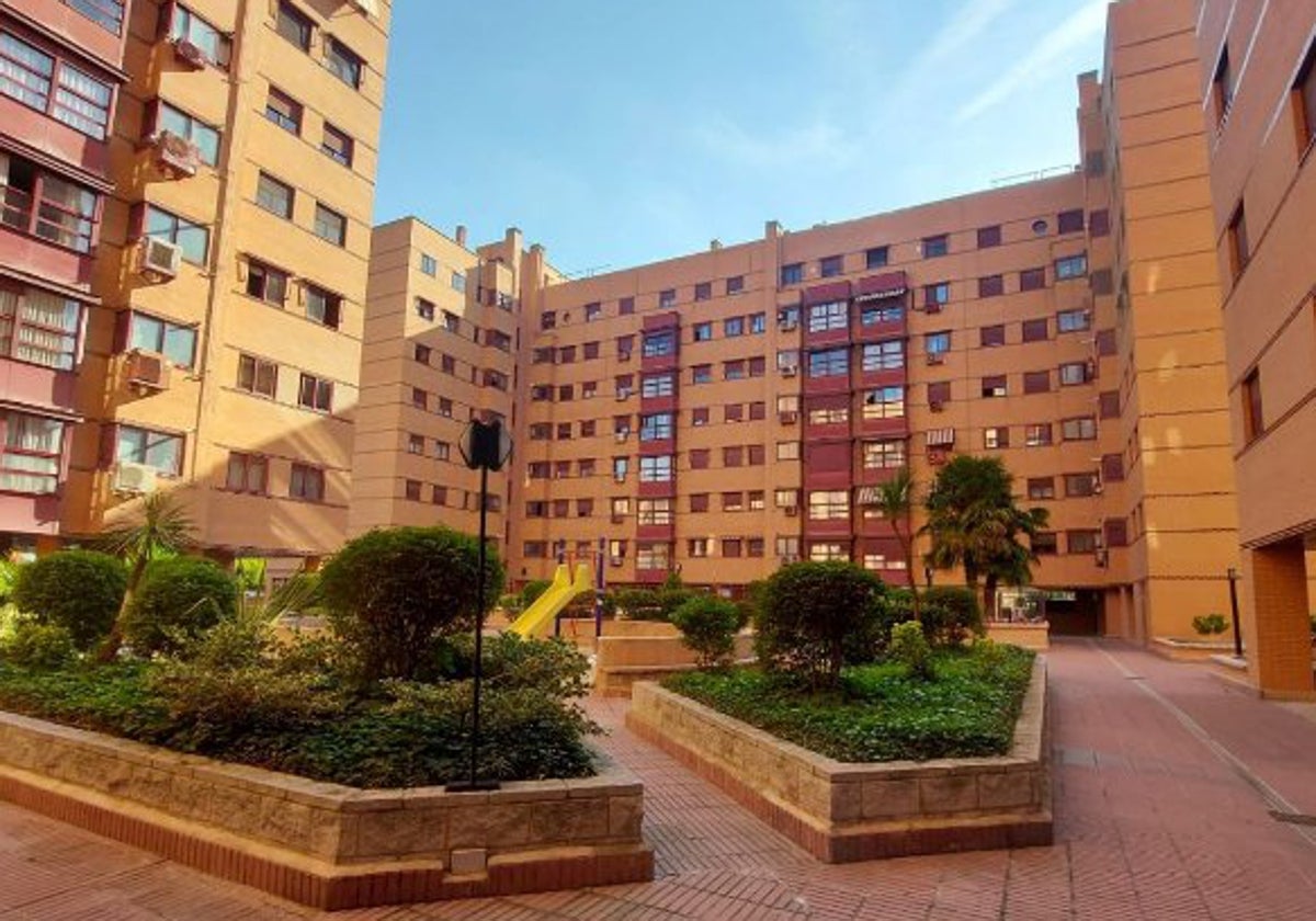 Edificio de reciente construcción en Madrid