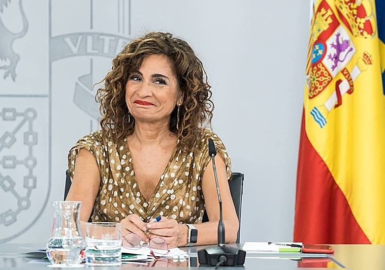 La Ministra de Hacienda, María Jesús Montero
