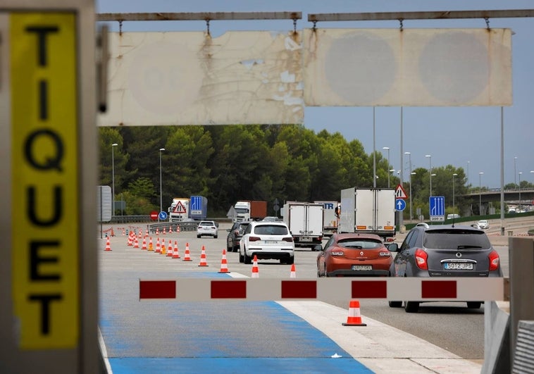 Toll in Martorell in Barcelona