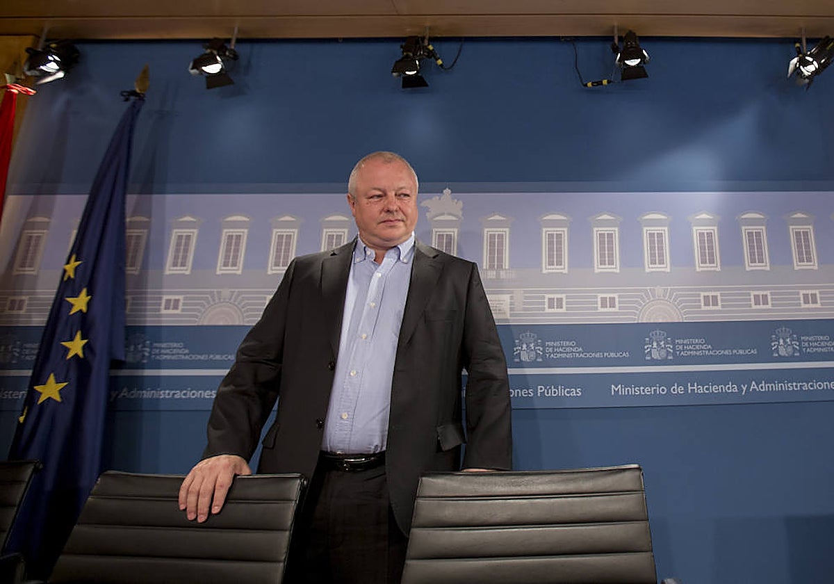 Ángel de la Fuente en el Ministerio de Hacienda