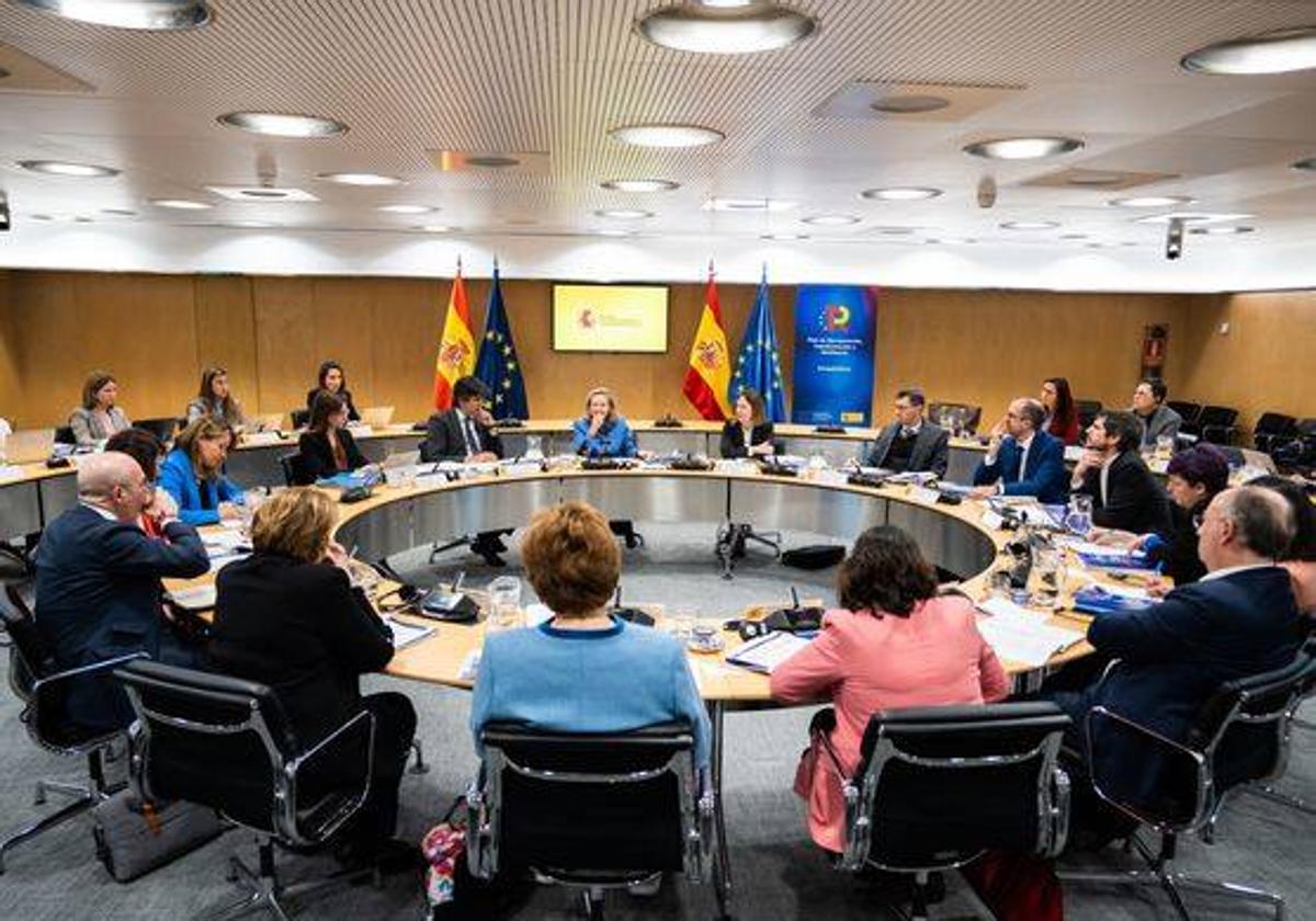 Reunión de Nadia Calviño con la Comisión de Control Presupuestario del Parlamento Europeo