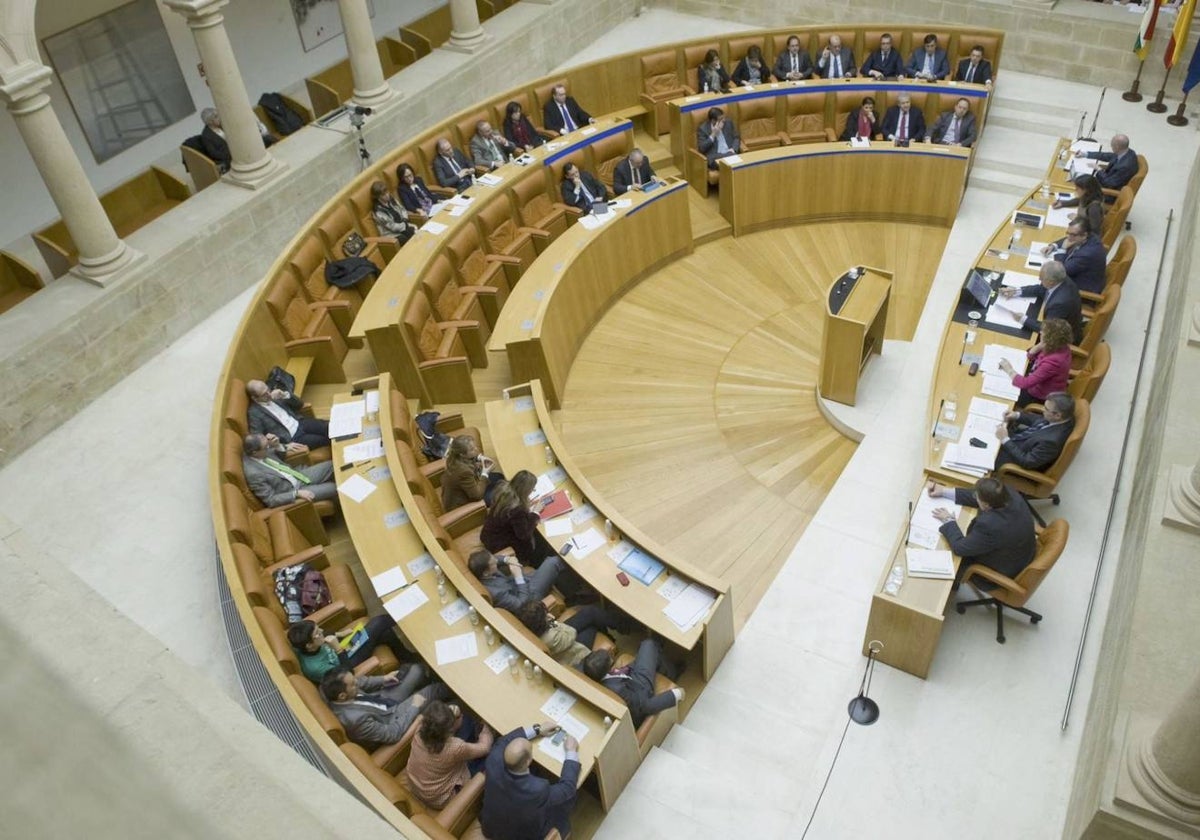 Imagen de archivo del Parlamento de La Rioja