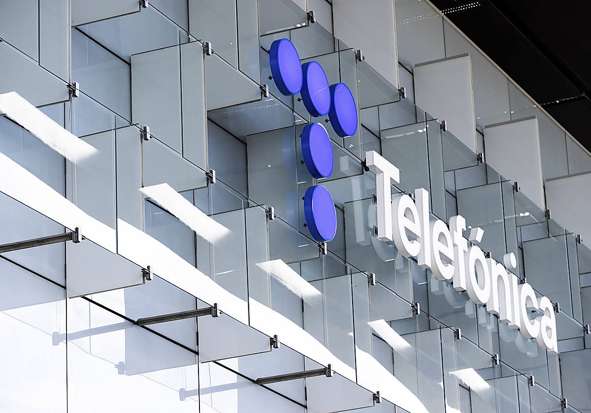 Vista del logo de Telefónica