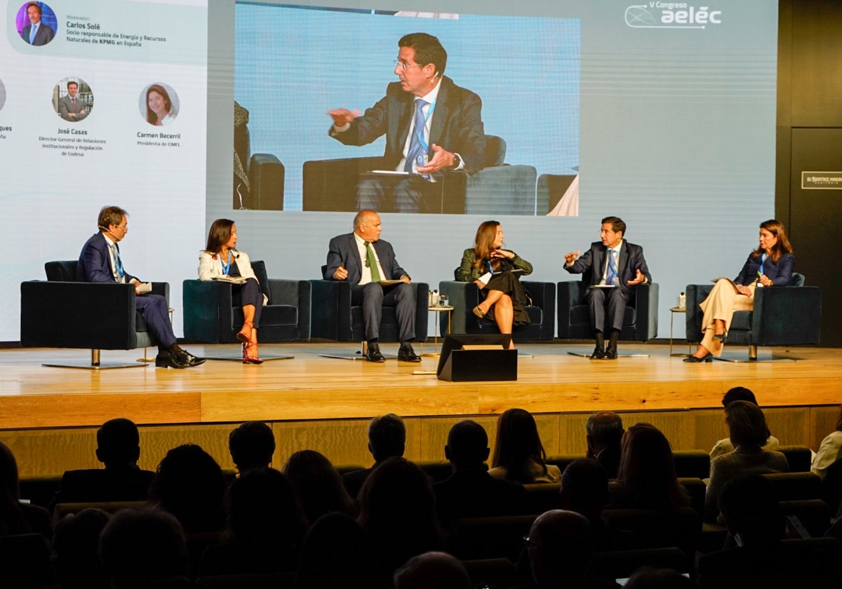 Solé, Corredor, Ruiz-Tagle, Marques, Casas y Becerril, esta mañana en el congreso