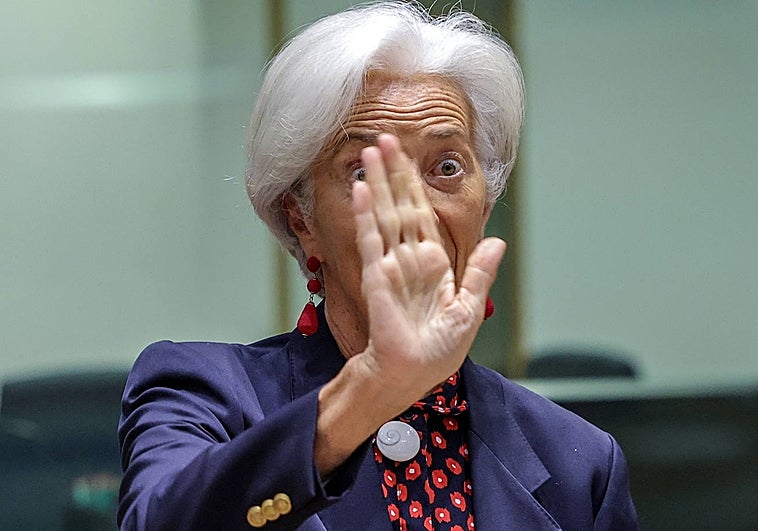 La presidenta del BCE, Christine Lagarde