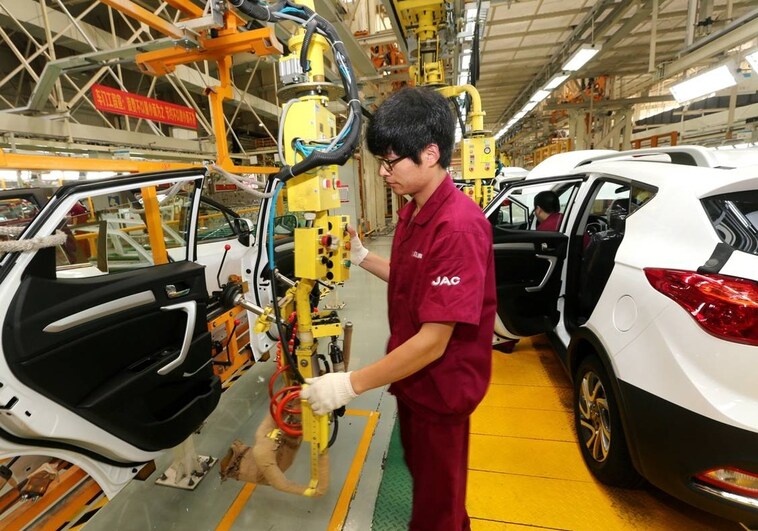 Fábrica de vehículos eléctricos en China