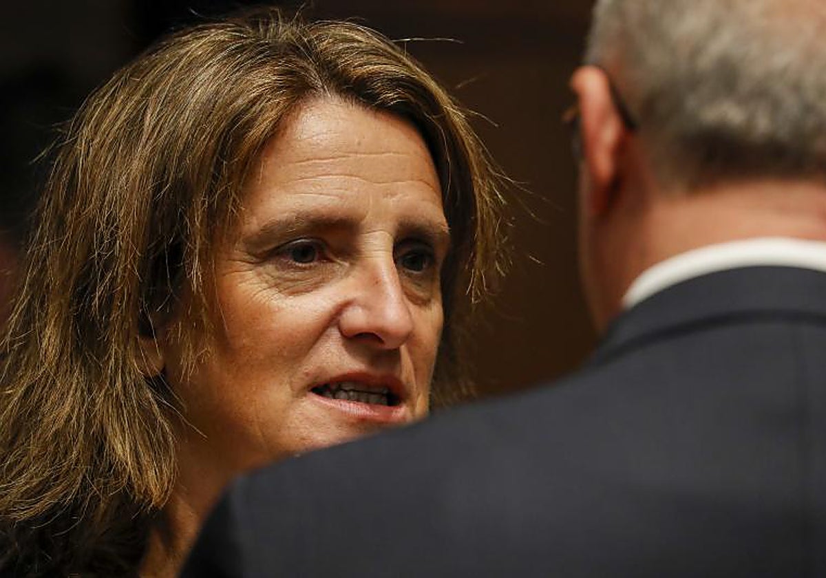 Ribera, hoy, en el Consejo de Ministros de Energía