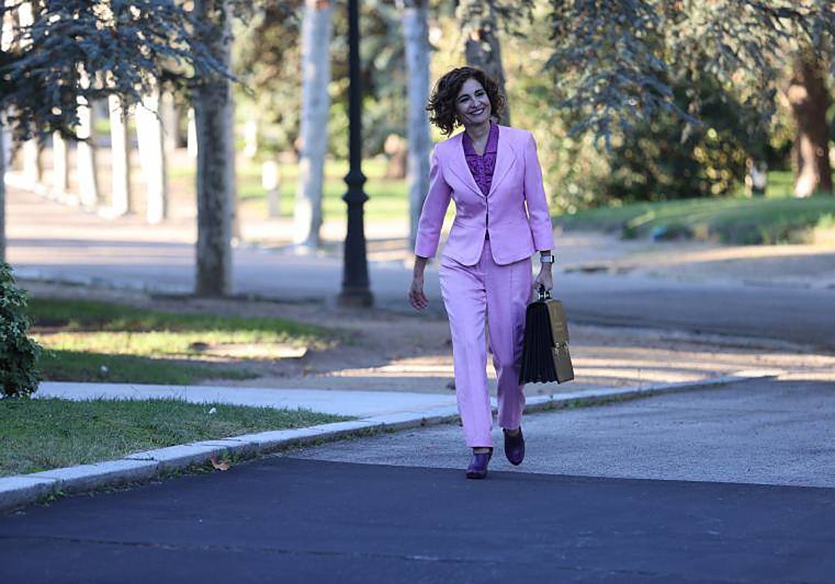 La ministra de Hacienda, María Jesús Montero