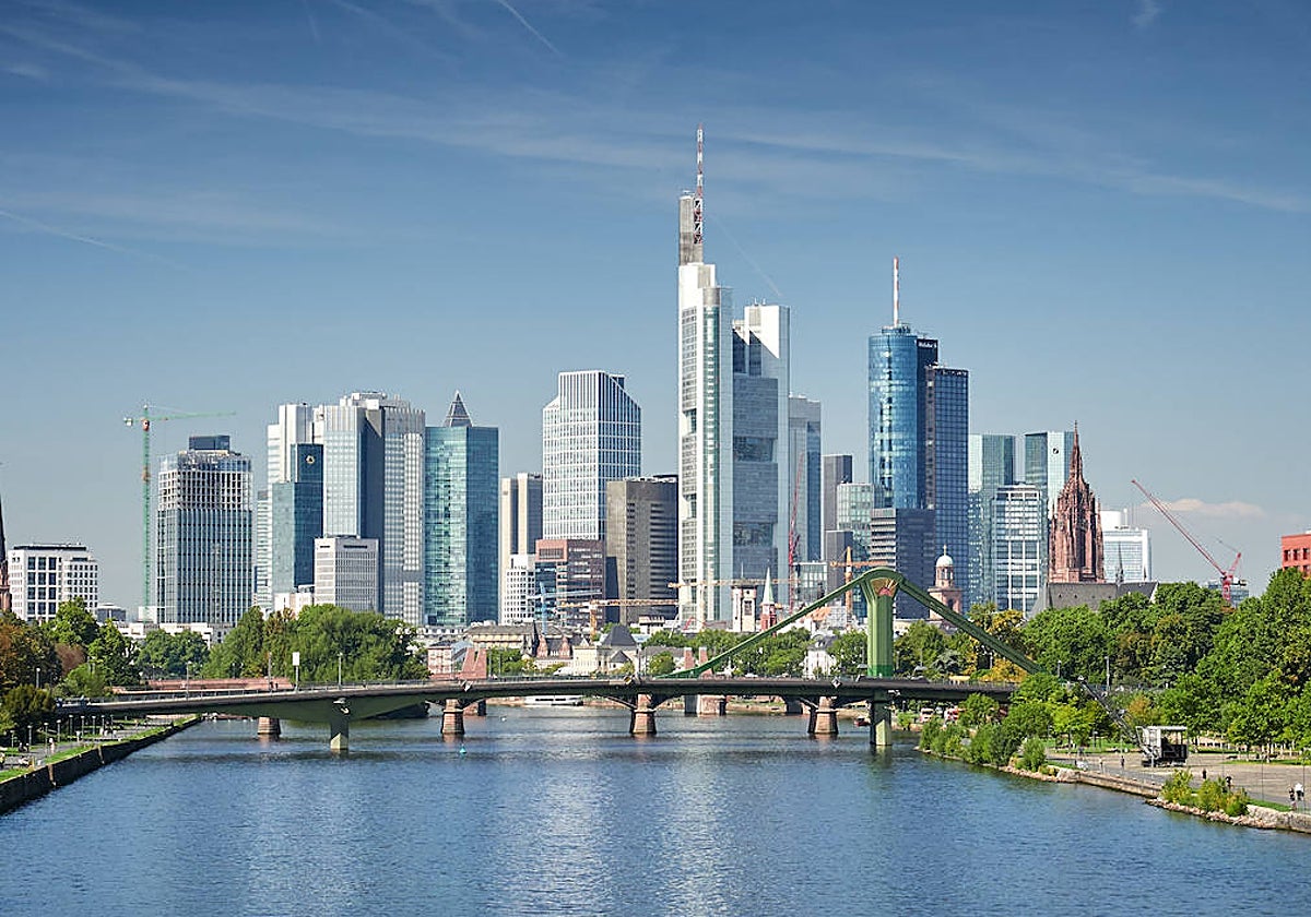 Centro financiero de Fráncfort