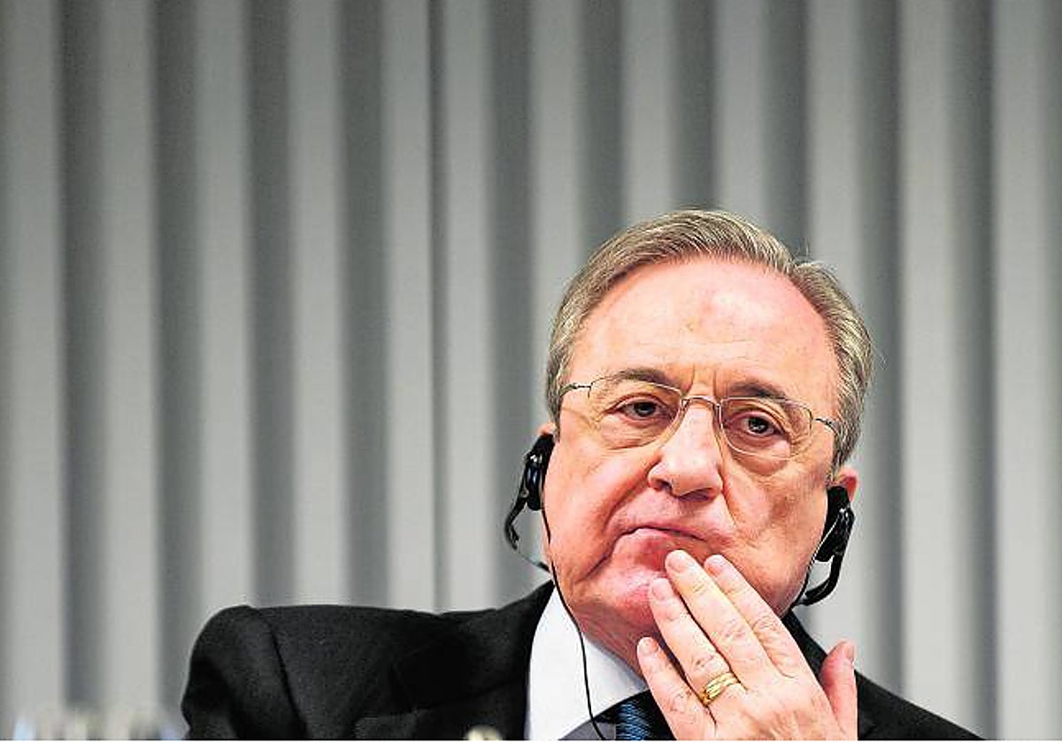 El presidente de ACS, Florentino Pérez