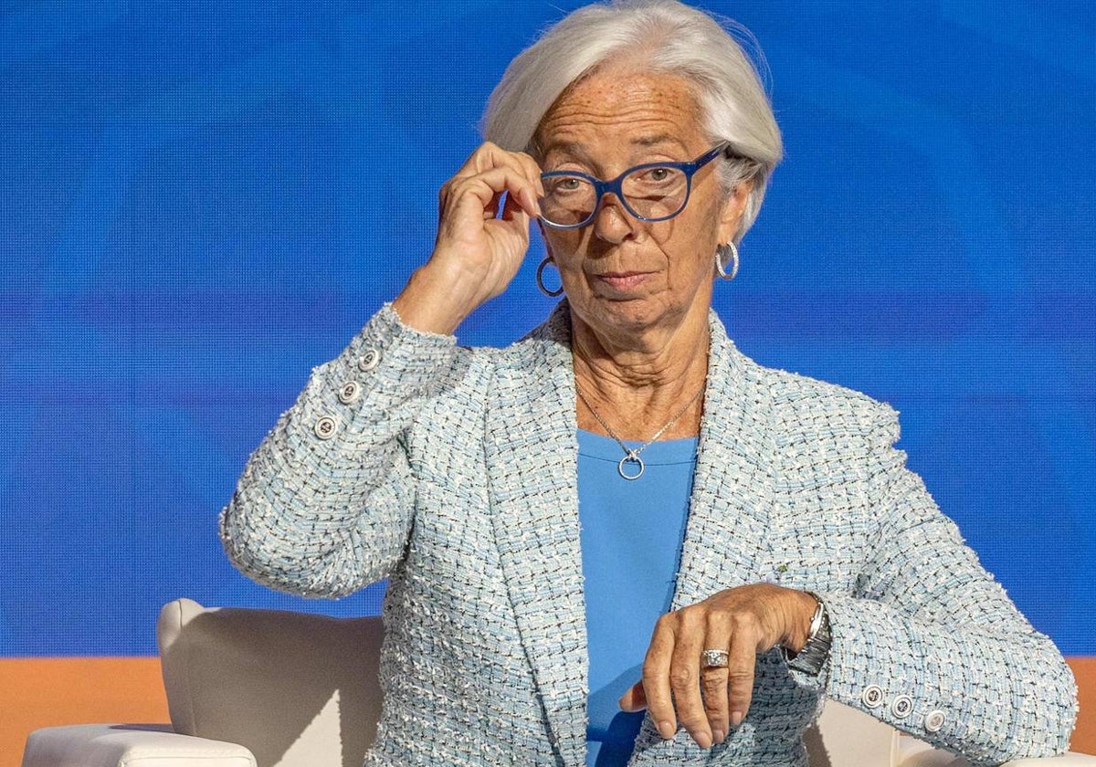 Christine Lagarde, presidenta del BCE