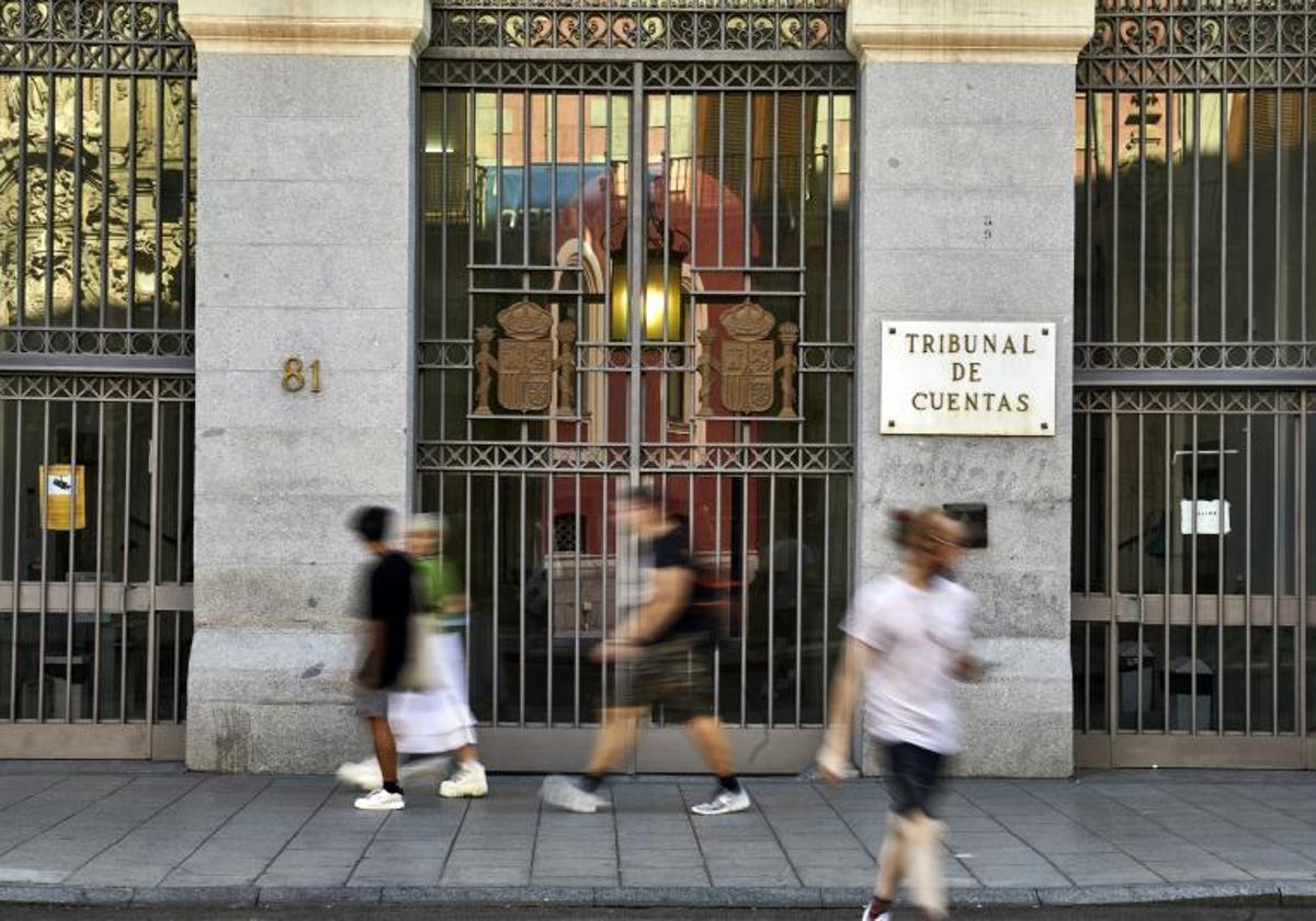 Sede del Tribunal de Cuentas, en la madrileña calle Fuencarral