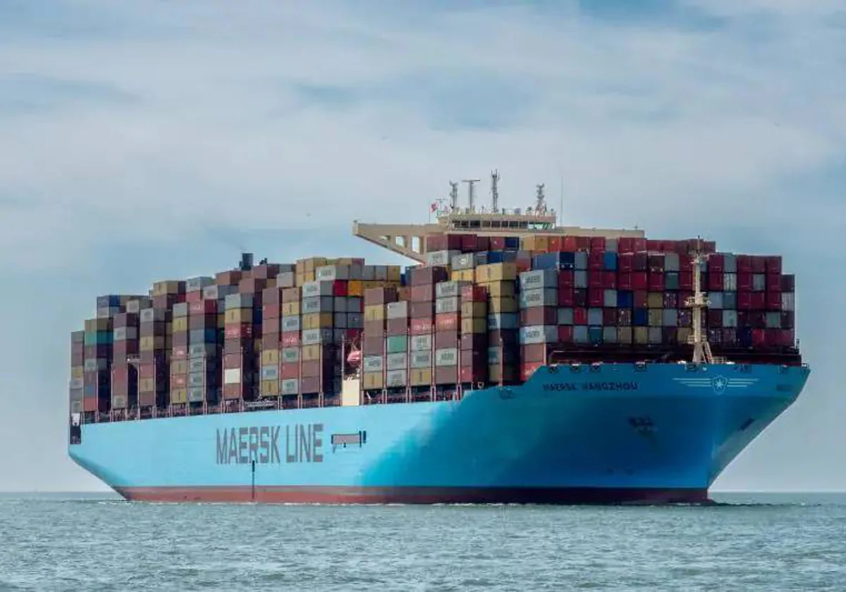 Buque portacontenedores de Maersk
