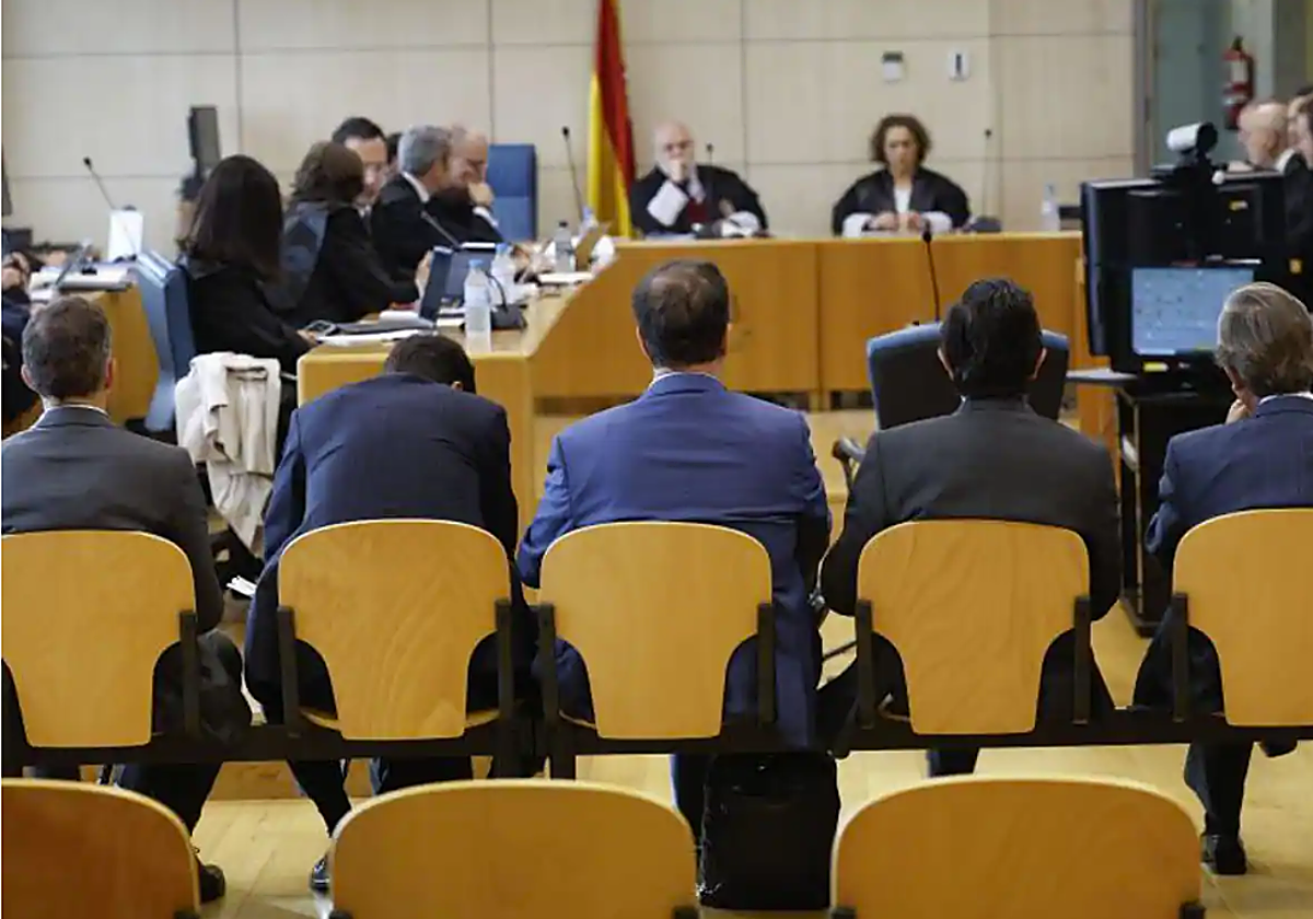 El banquillo de los acusados en el caso de Iberdrola Generación