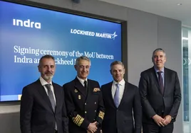 Indra y Lockheed Martin firman un acuerdo de colaboración industrial en materia de defensa