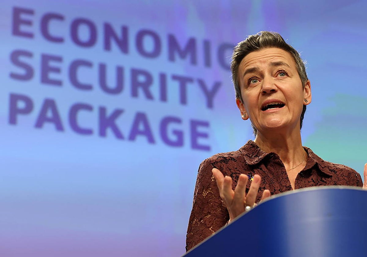 La comisaria europea de Competencia, Margrethe Vestager