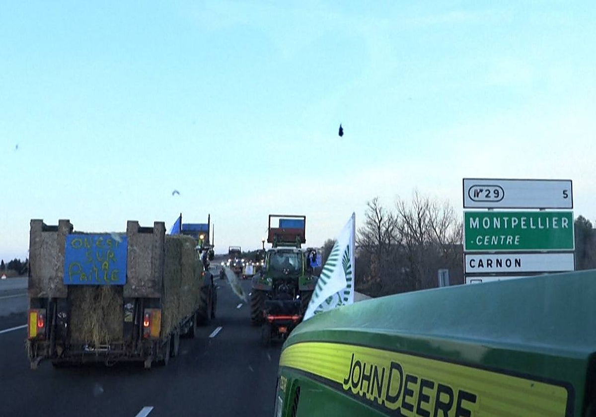 Movilizaciones de los agricultores franceses. (Archivo)