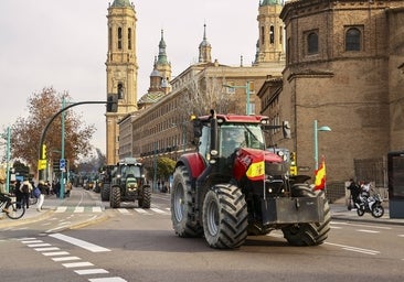 Las tractoradas provocan ya retrasos e incidencias en las plataformas de los supermercados
