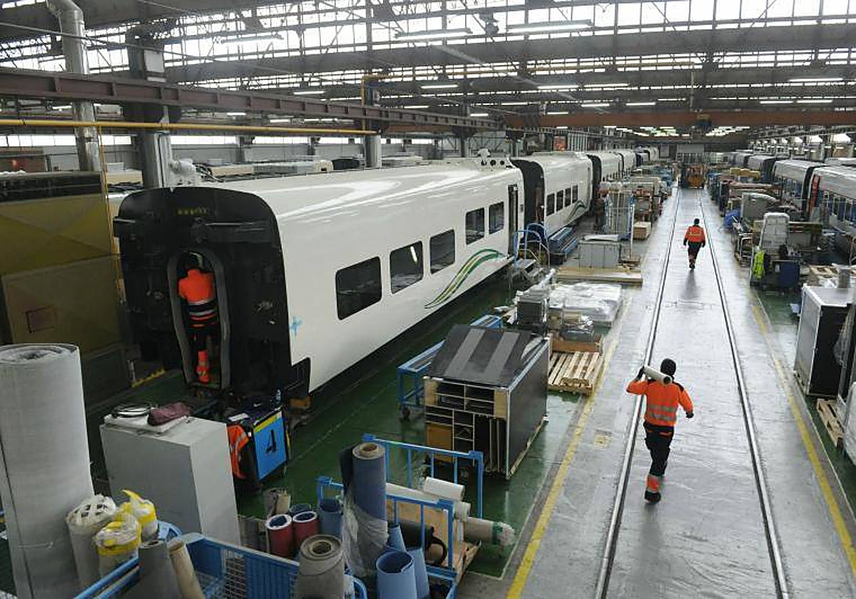 Fábrica de Talgo en Rivabellosa