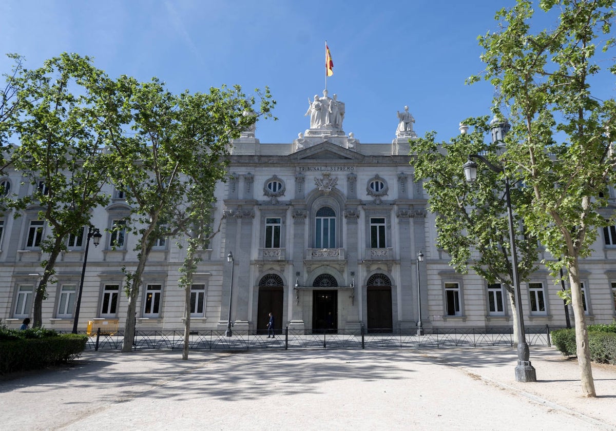 La fachada del Tribunal Supremo