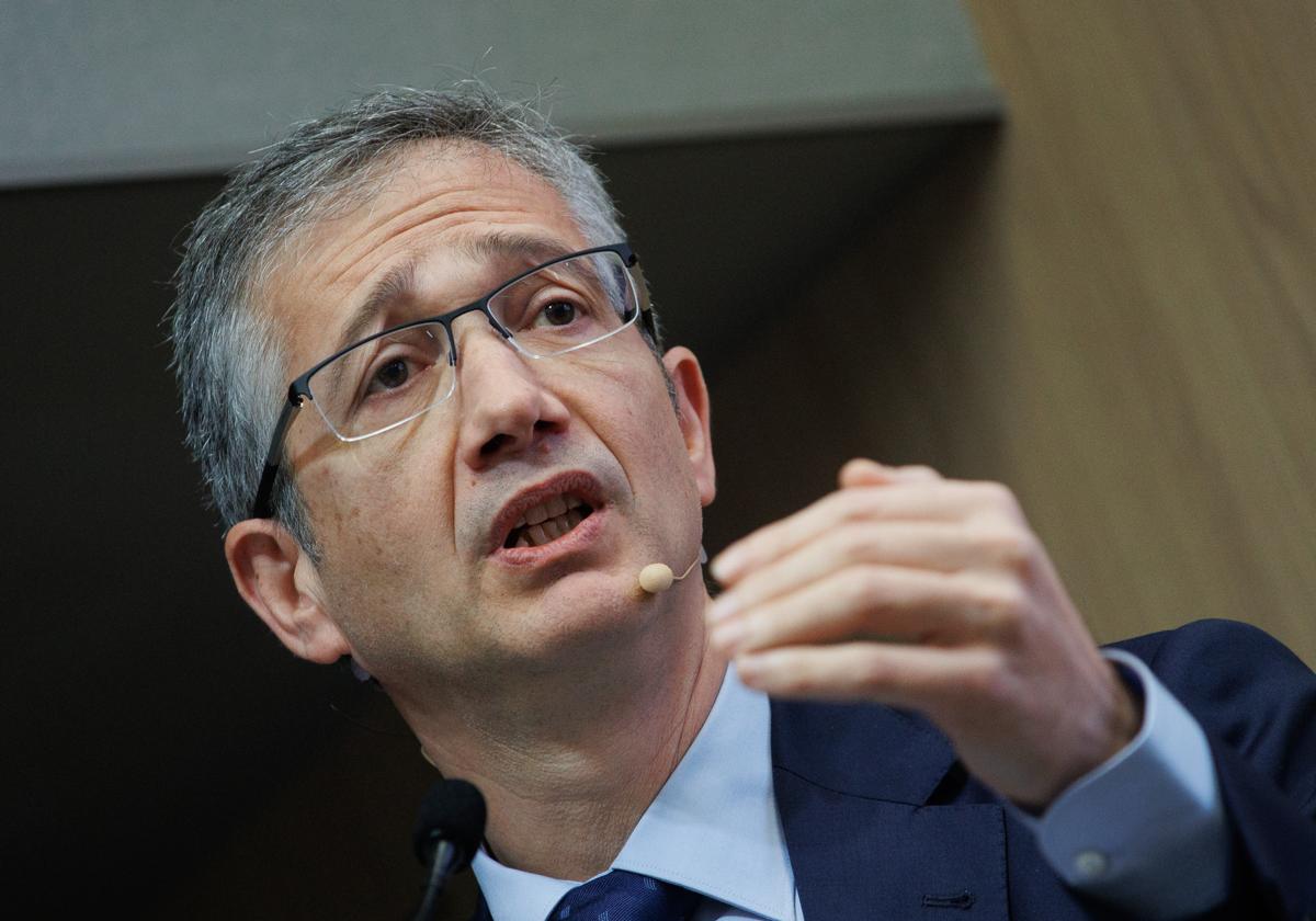 El gobernador del Banco de España, Pablo Hernández de Cos