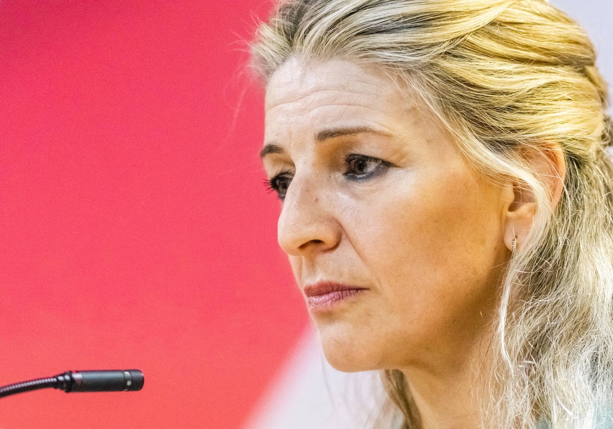 La vicepresidenta segunda y líder de Sumar, Yolanda Díaz