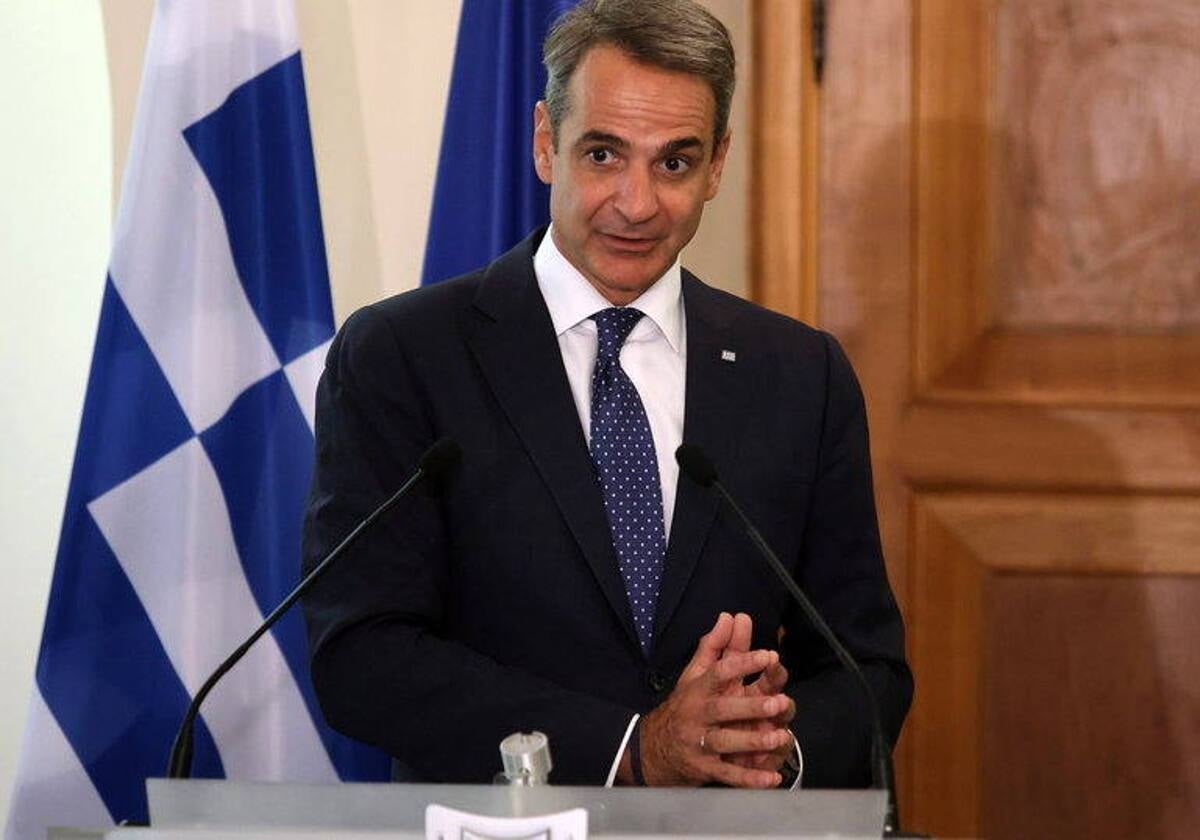 El primer ministro griego, Kyriakos Mitsotakis