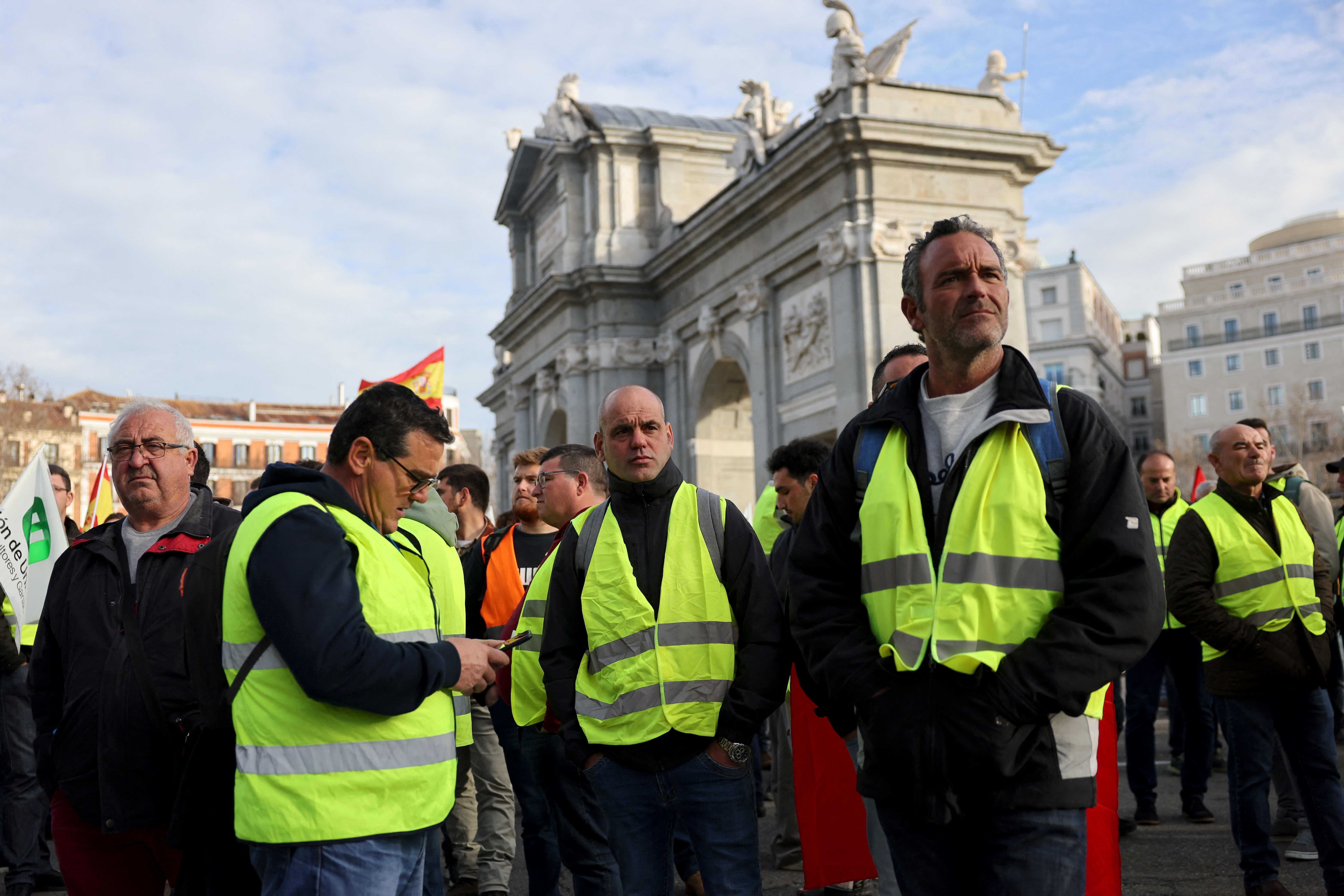 La tractorada de Madrid, en imágenes