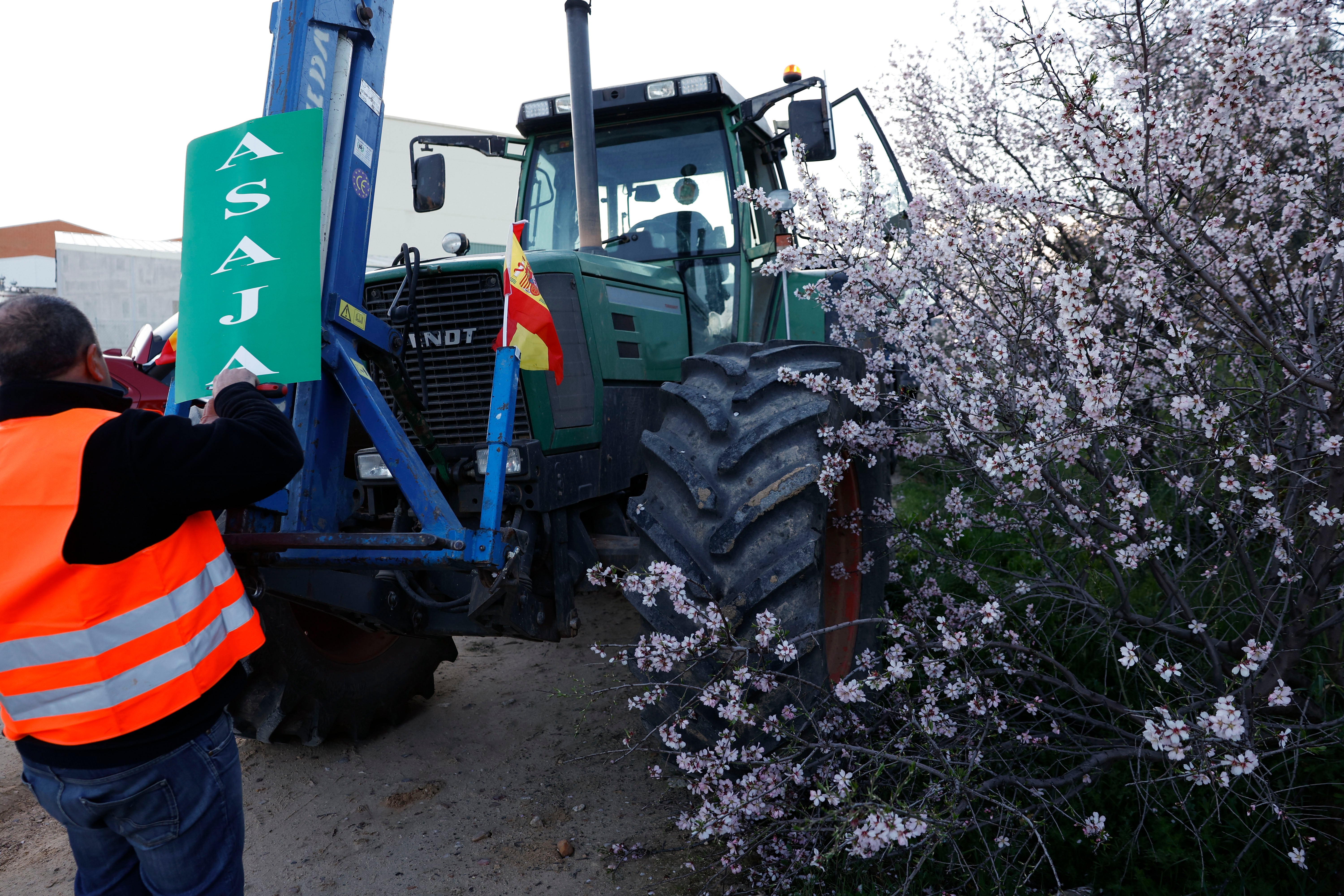 La tractorada de Madrid, en imágenes