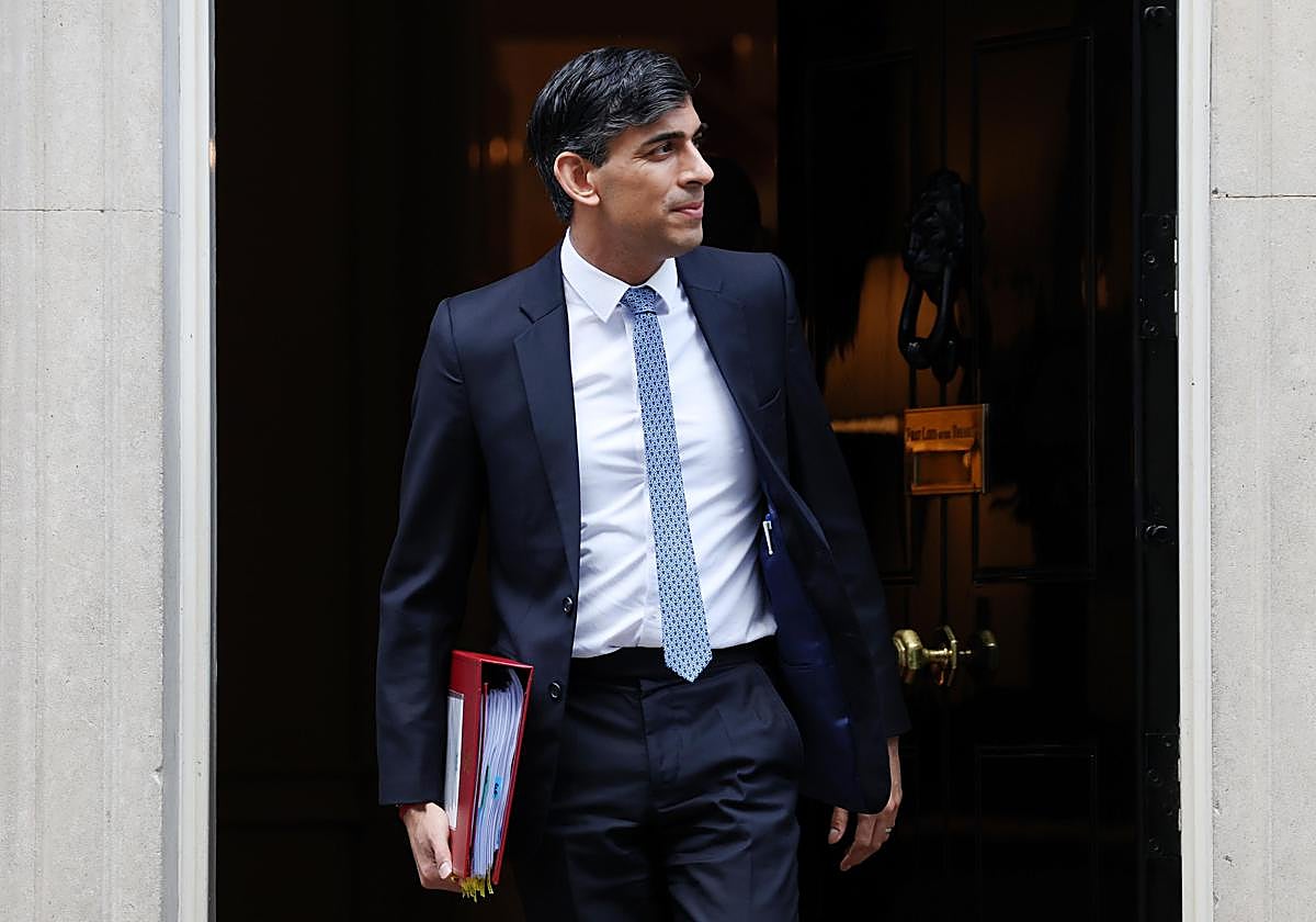 Rishi Sunak, primer ministro del Reino Unido