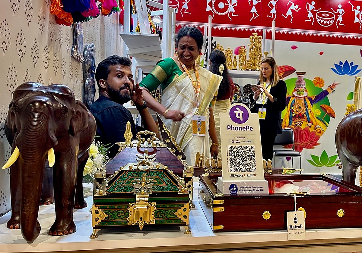 La popular aplicación india de pago en el móvil PhonePe forma parte de la plataforma de UPI (Unified Payments Inferface), que permite varias cuentas bancarias