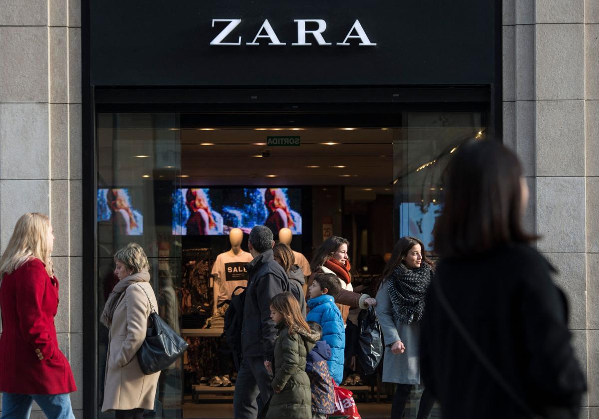 Una tienda de Zara en Barcelona