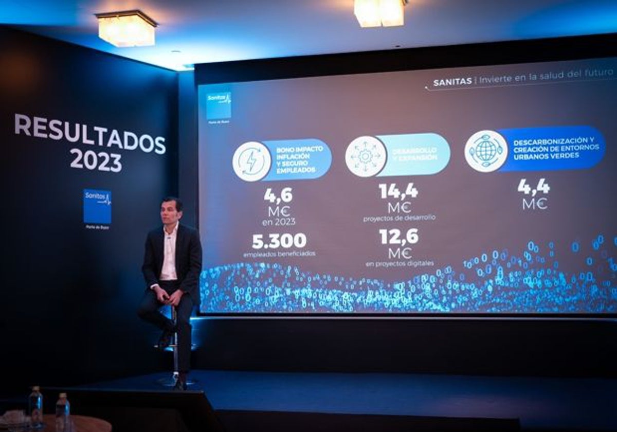 Sanitas cierra 2023 con un beneficio operativo de 210 millones e incrementa un 6,3% su plantilla