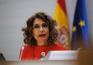 La vicepresidenta del Gobierno, María Jesús Montero