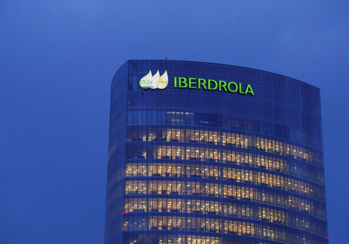 La torre de Iberdrola en Bilbao