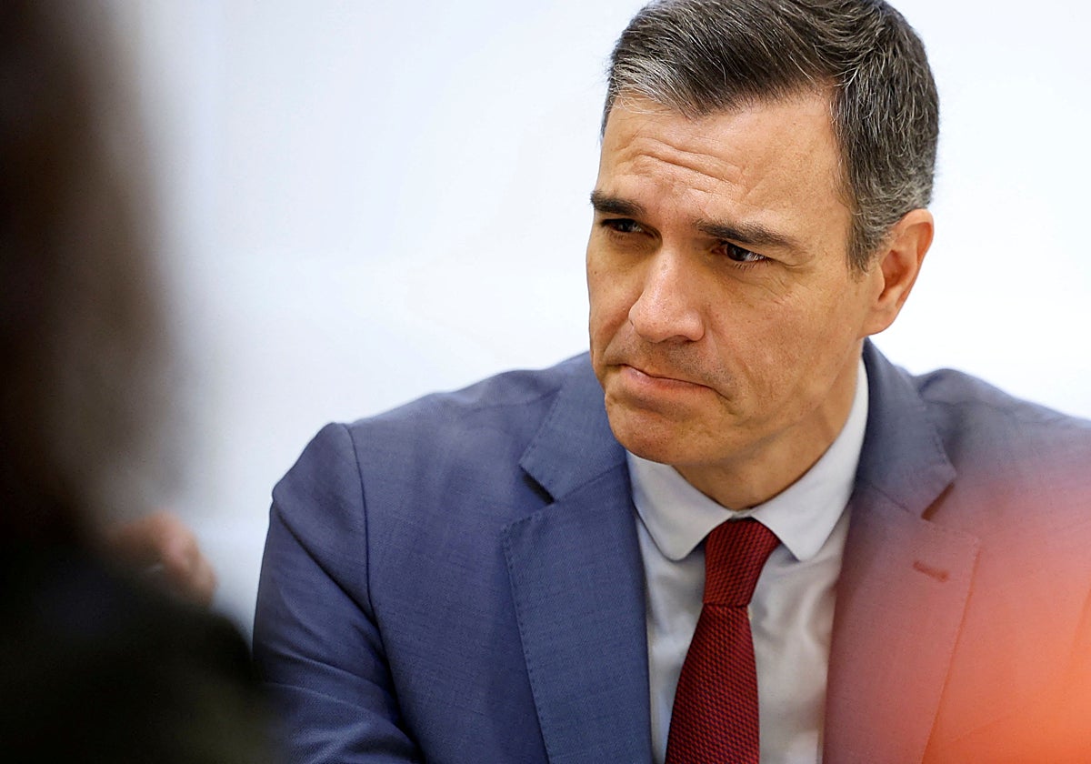El presidente del Gobierno, Pedro Sánchez