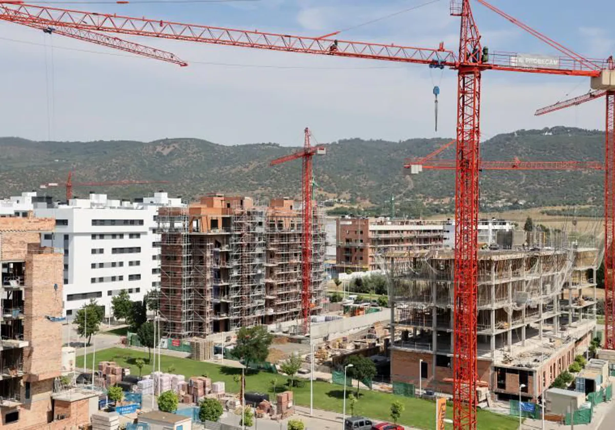 Viviendas en construcción en Córdoba