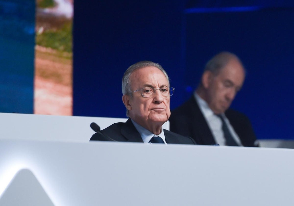 El presidente de ACS, Florentino Pérez