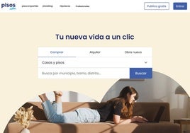 Más de cuatro millones de personas buscan un inmueble cada mes a través de pisos.com