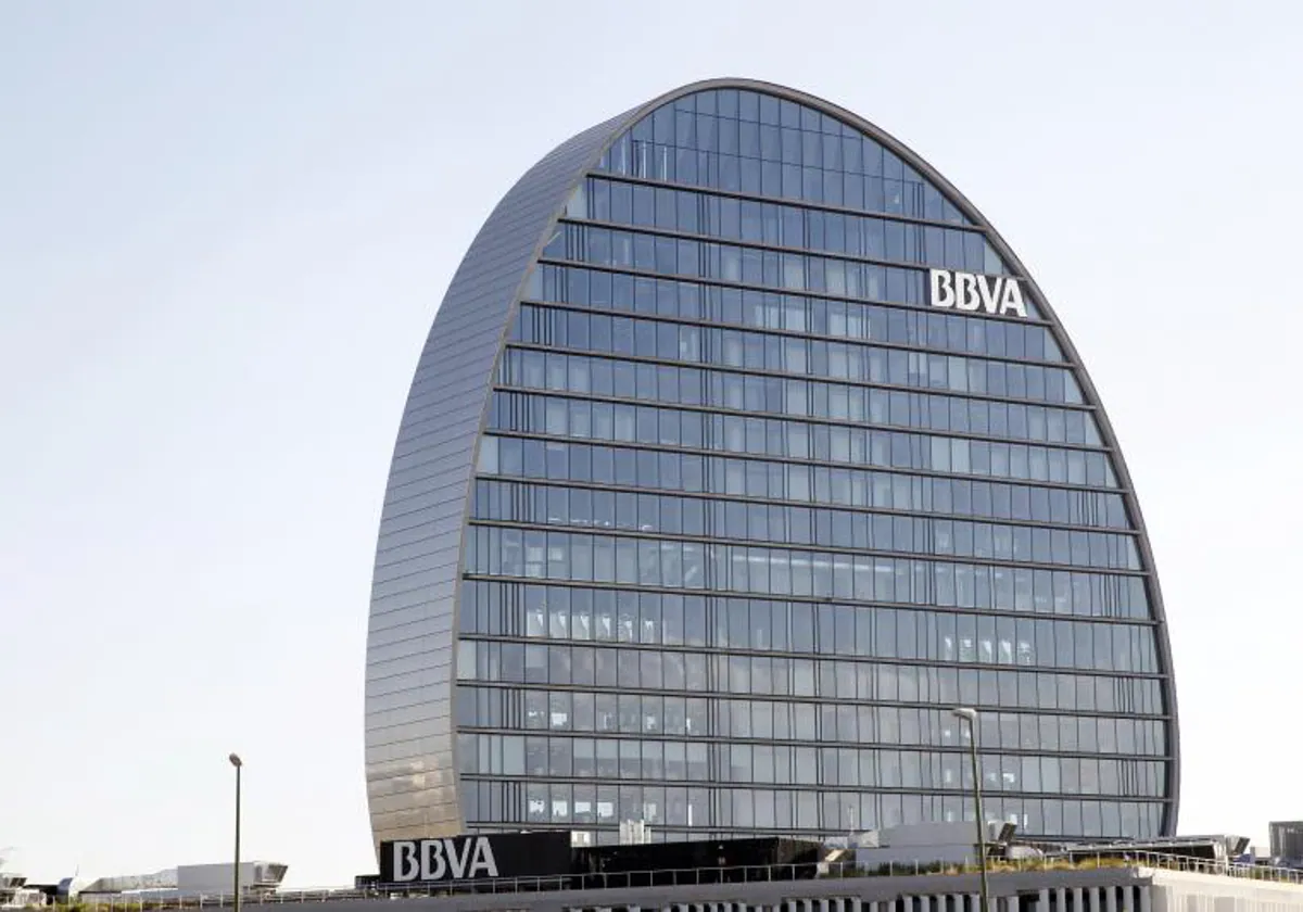 Edificio La Vela, sede del BBVA en Madrid